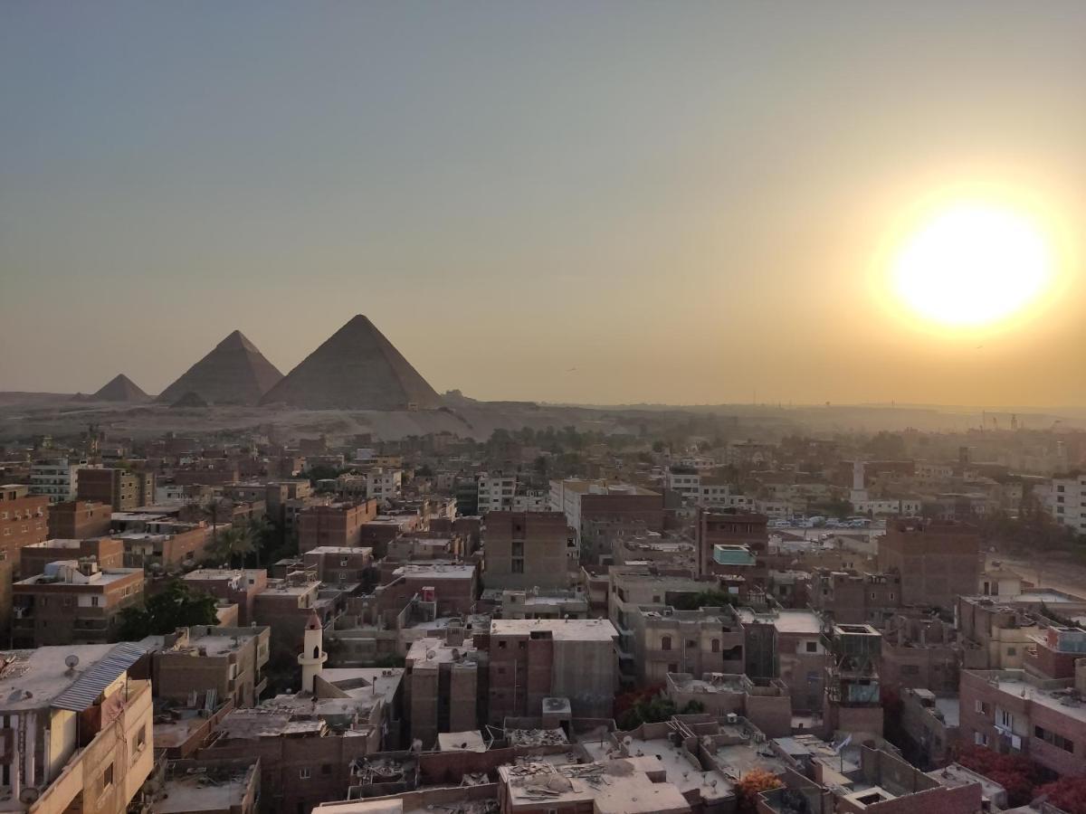 Отель Oscar Pyramids View Nazlet el-Sisi Экстерьер фото