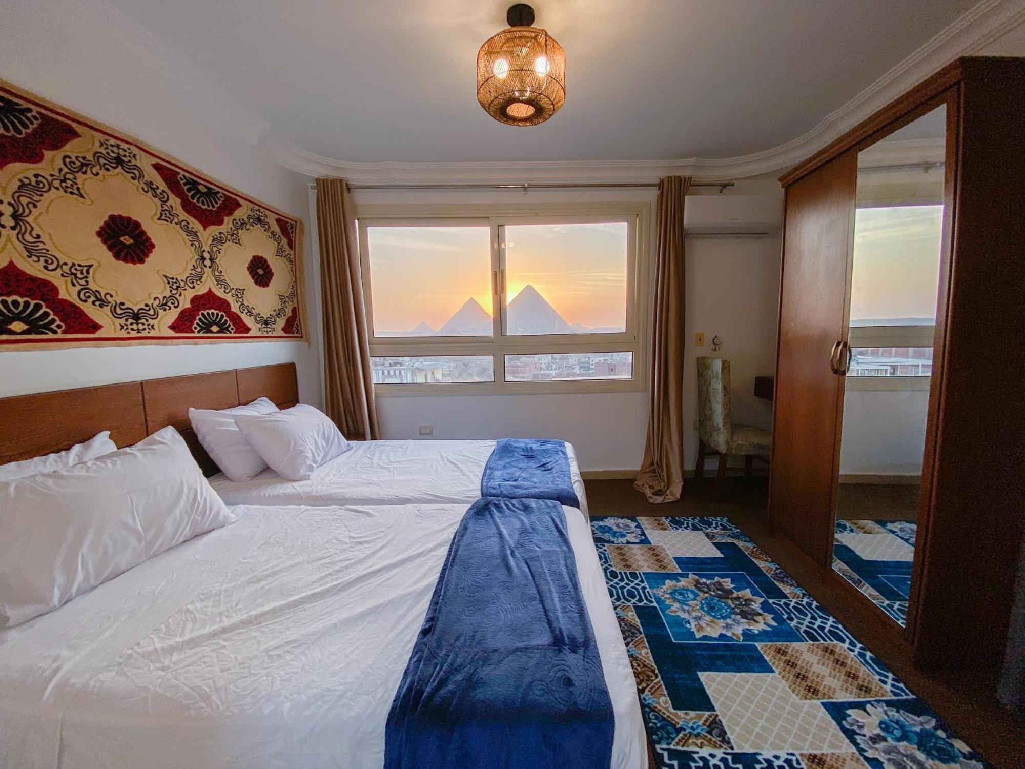 Отель Oscar Pyramids View Nazlet el-Sisi Экстерьер фото