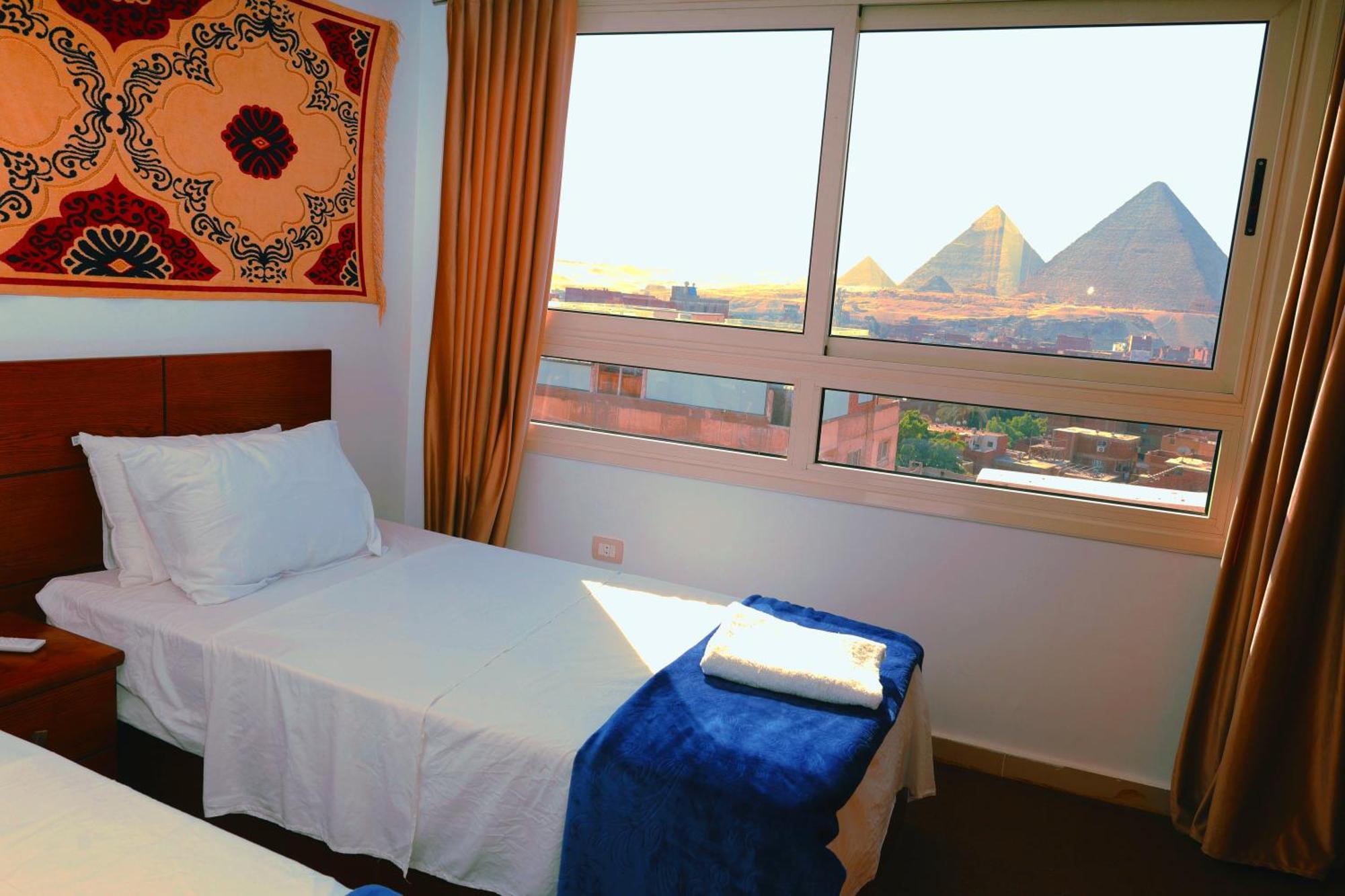 Отель Oscar Pyramids View Nazlet el-Sisi Экстерьер фото