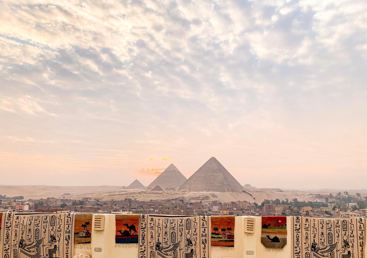 Отель Oscar Pyramids View Nazlet el-Sisi Экстерьер фото